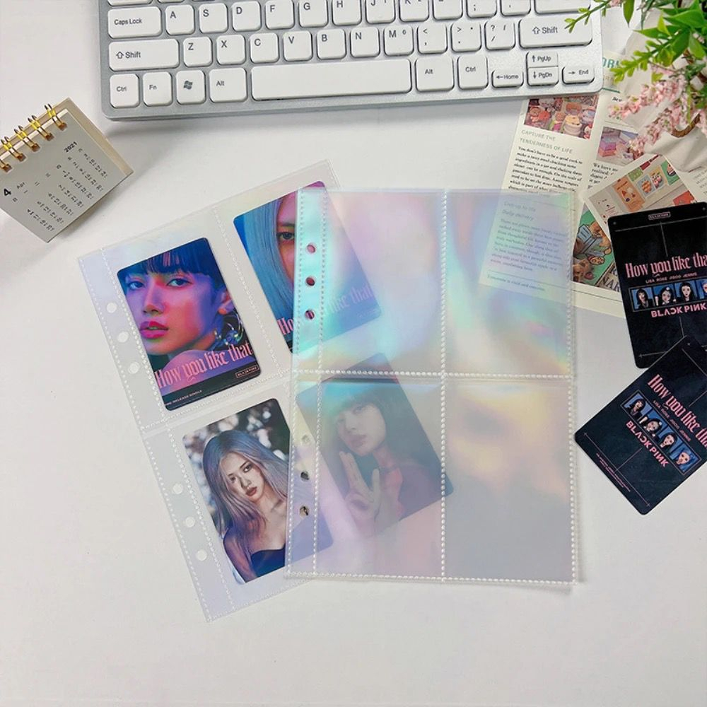 

Sleeve Hologram Laser A5 6 Ring (One Side) Binder Photocard