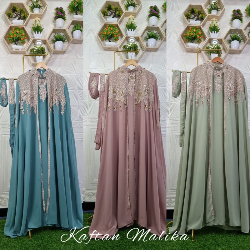 FASHION MUSLIM//KAFTAN MALIKA FREE TURBAN DAN INNER/MANSET GAMIS//SERAGAMAN KELUARAGA//BAJU PESTA LAMARAN//BAJU WISUDA//BAJU KONDANGAN//BY NAUFAL//MDHBROTHER