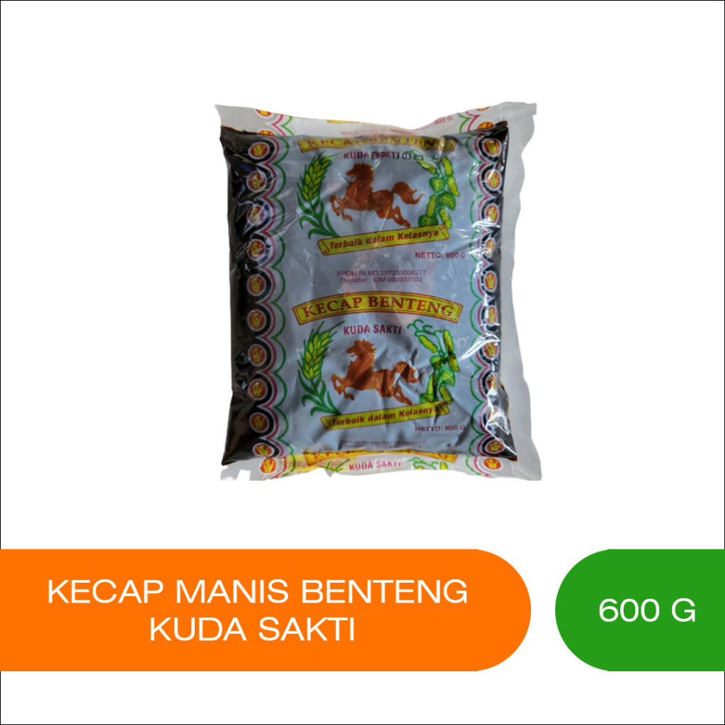 

Kecap Manis Benteng - Kuda Sakti 600 ml