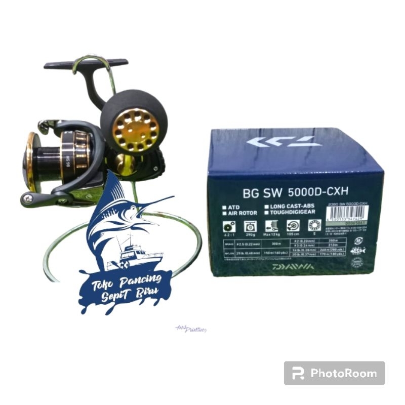 REEL DAIWA BG SW 5000D CXH SALTWATER POWER HANDLE NEW 2023 BEST SELLER
