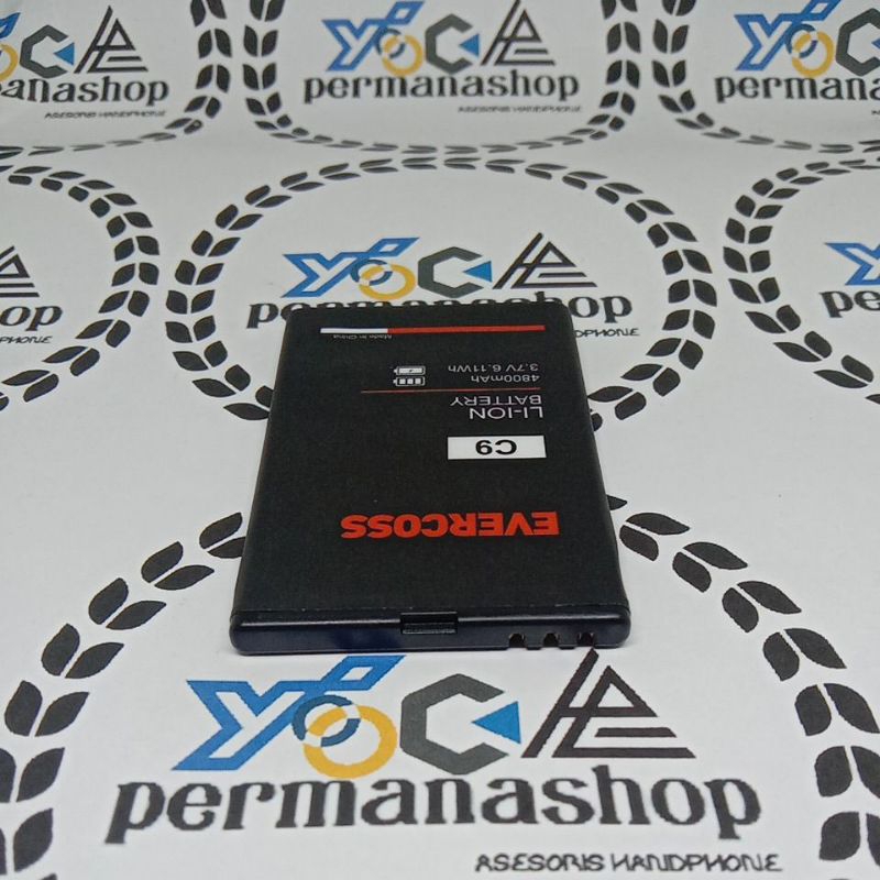 BATRE BATREI BATERAI BATTERY BATTERAY EVERCOSS C9 C 9 (4800 mAh) ORIGINAL BATTERY HANDPHONE