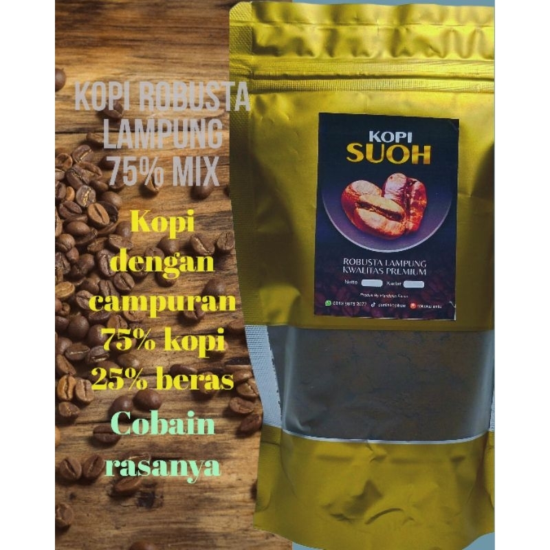 

KOPI BUBUK KOPI LAMPUNG KOPI BUBUK CAMPURAN KOPI MIX 250g