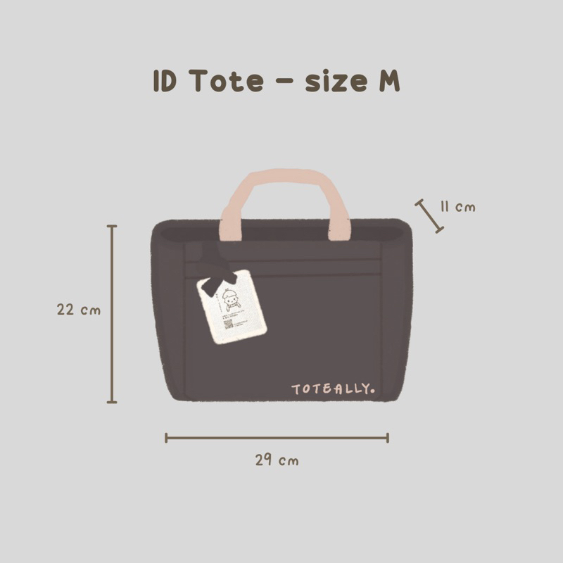 Toteally ID Tote | Tas Ipad, Tas Laptop, Tas Kerja