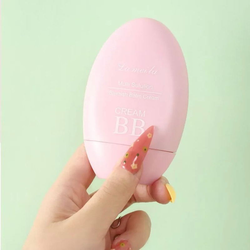 LAMEILA Egg BB Cream Pink Super Moisturizing Liquid Foundation Makeup Base