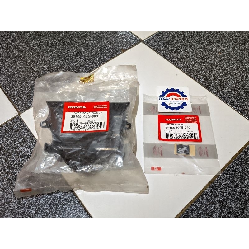 35105-KEG-880 Cover Kunci Kontak + Emblem Honda GL Pro Max