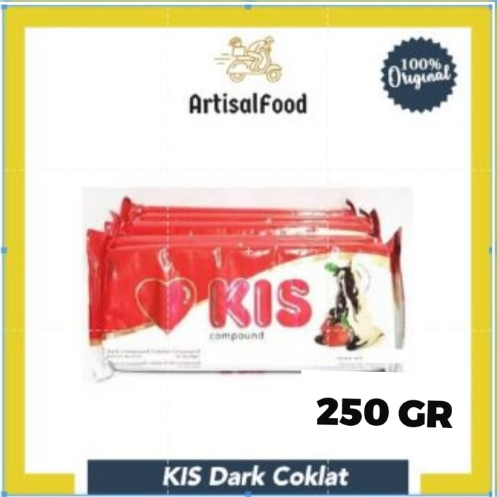 

KIS DARK 250gr ORI coklat batang compound