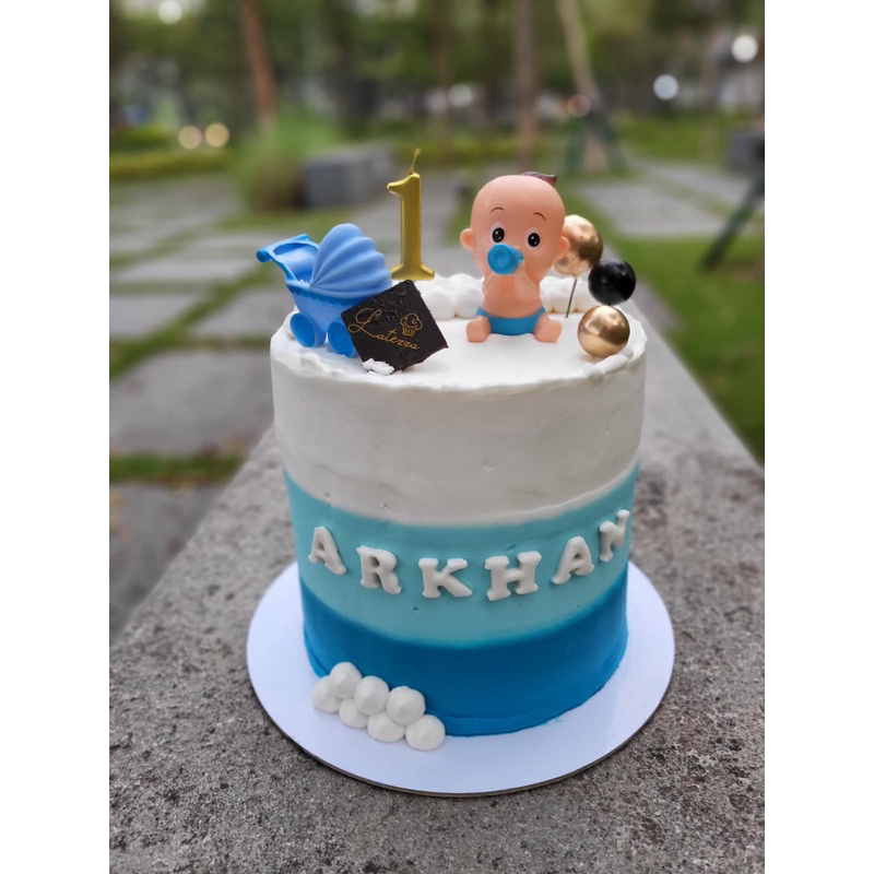 

Baby Shower Cake cake onemonth cake shower cake newborn kuekelahiran cake kelahiran