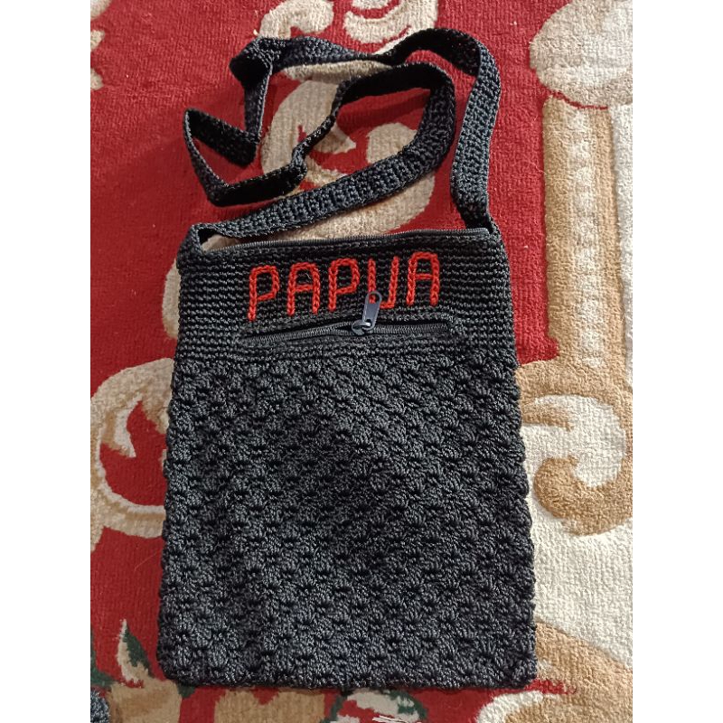 TAS NOKEN PAPUA / TAS RAJUT NOKEN PAPUA / NOKEN PAPUA / NOKEN PAPUA POLOS / TAS SELEMPANG PAPUA / TA