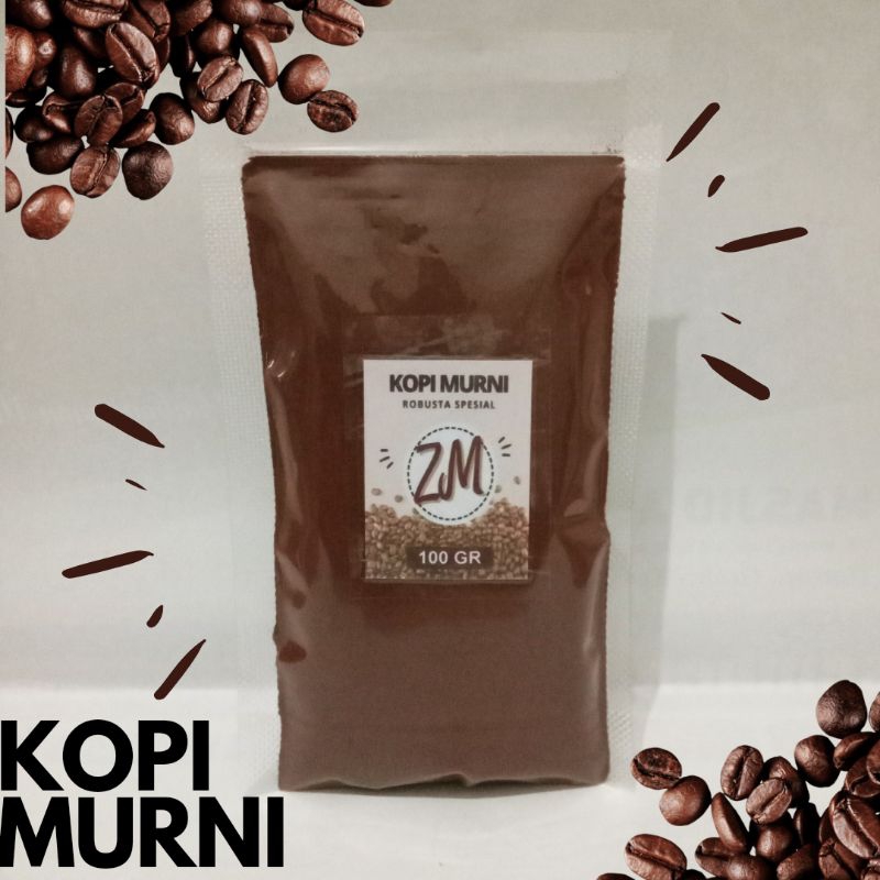 

ZM kopi tubruk murni 100 gram