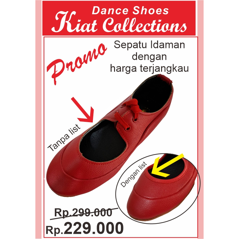 PROMO!!! SEPATU DANCE OXFORD REJECT DENGAN SOL SUEDE