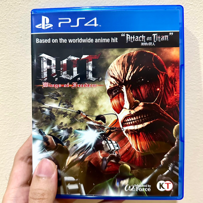 Attack on Titan Ps4 Ps5 Wings of Freedom Game Original Sony PlayStation 4 5 Games Kaset Ori ps 4 5 A