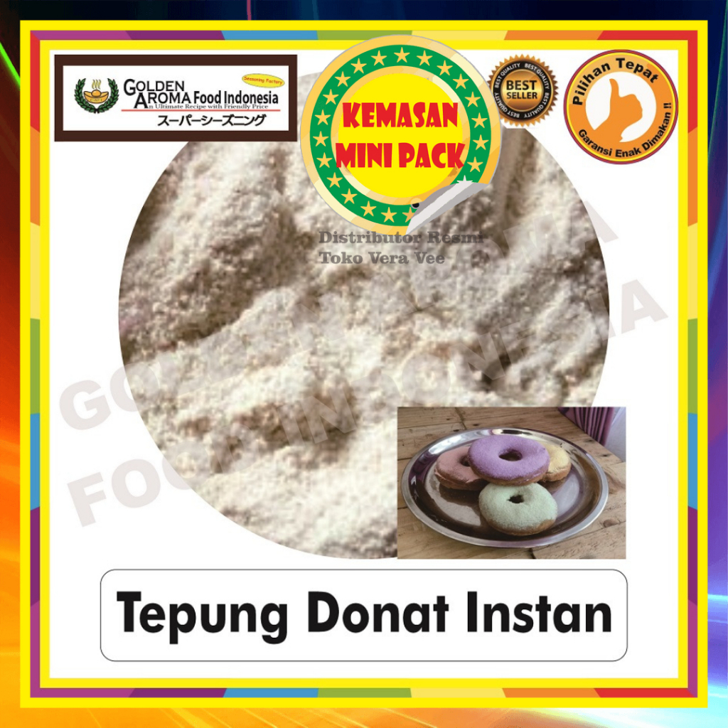 

Bubuk Tepung DONAT INSTAN 50Gr Tepung DONAT INSTAN Powder Murah Bisa Kiloan Premium Murni Tanpa Campuran Aneka Instan Asli Enak Terbaik Halal Kekinian Pabrik Grosir Agen Distributor Toko Bukan 100Gr 100 Gram