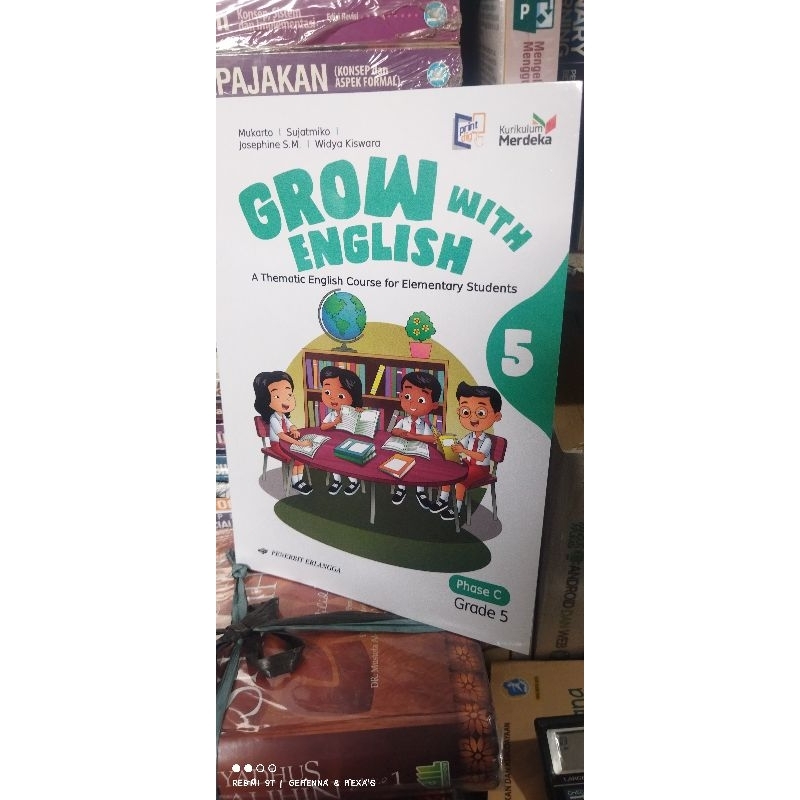

Grow with english grade 5 elementary kurikulum merdeka penerbit erlangga
