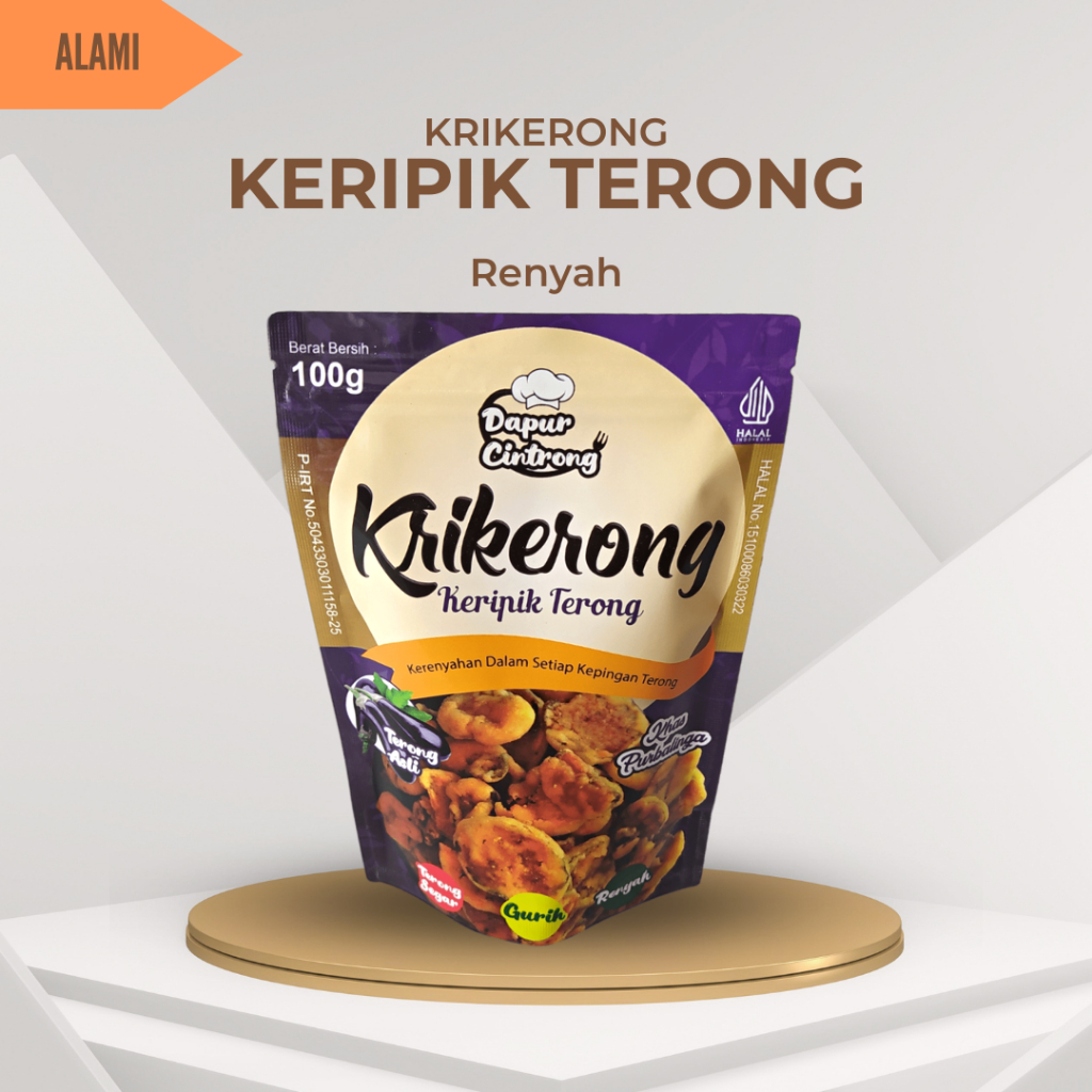 

Keripik Terong KRIKERONG Khas
