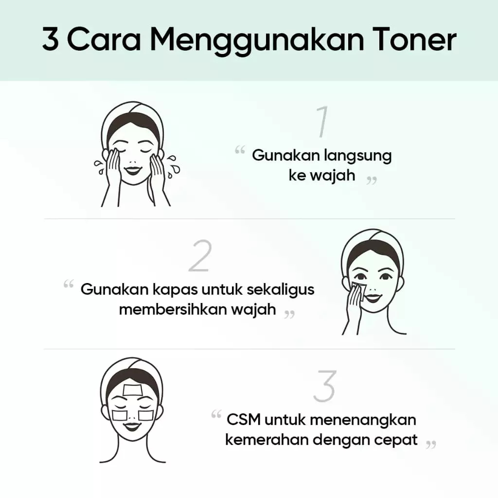 ❤ MEMEY ❤ SKINTIFIC Pure Centella Acne Calming Toner 80ml