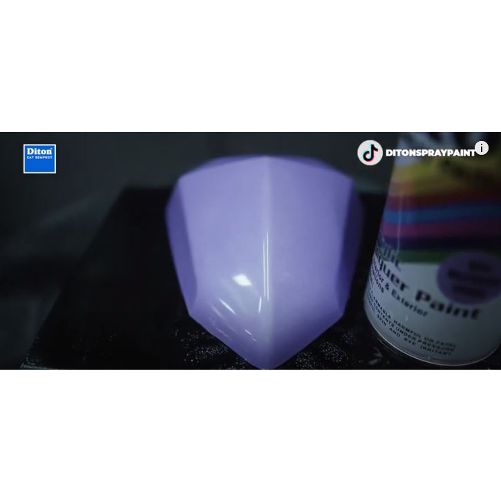 Pilox Diton Mutiara Ungu 894 300ml Warna Pearl Purple Violet Kilap Mengkilap Glossy Sepeda Motor Mobil