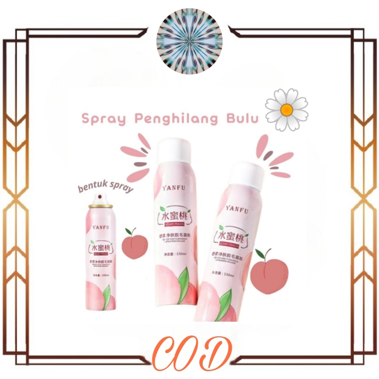 (COD) Hair Removal Spray 150ml Penghilang Bulu Kaki Tangan Ketiak