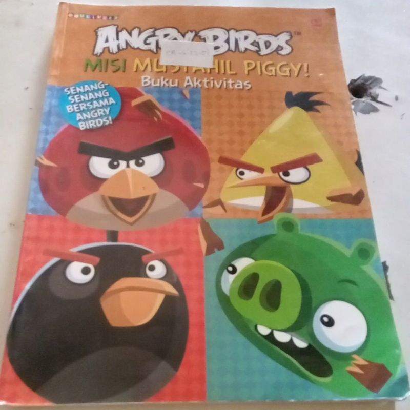 Buku Aktivitas,Angry Birds misi Mustahil Piggy