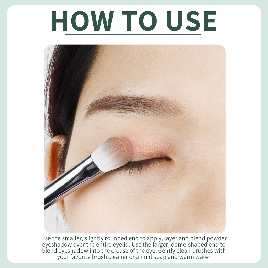 GLAMFIX Flawless Eyeshadow Blending Make Up _ Kuas Make Up | GLAM FIX Alat Kecantikan Makeup by YOU