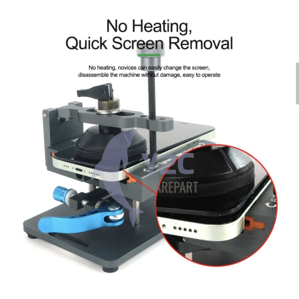 PENJEPIT PCB RELIFE RL-601S PLUS 2IN1 ROTATION / ALAT SERVIS SERVICE HP HANDPHONE