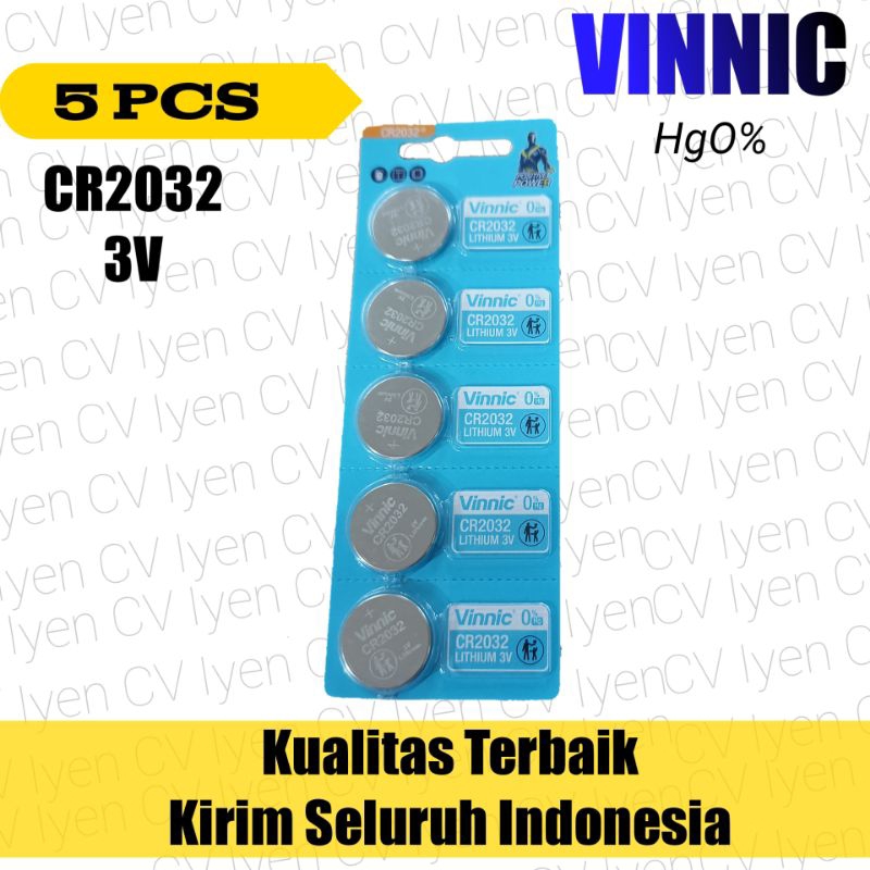 Baterai Vinnic CR2023 / baterai vinnic cr2032 / baterai jam tangan