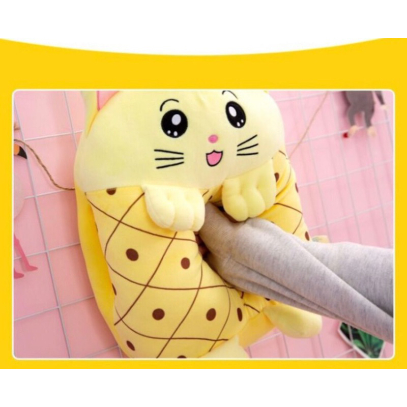 Boneka Bantal selimut Flufy Import Boneka selimut 2in1