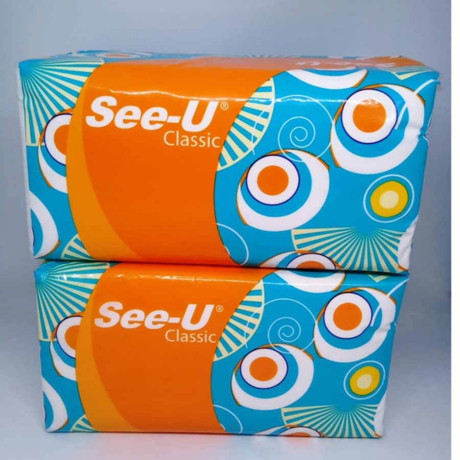 Tissue Classic See U Facial / Tisu Muka Isi 250 Sheets 2 Ply wajah halus lembut 250 sheet