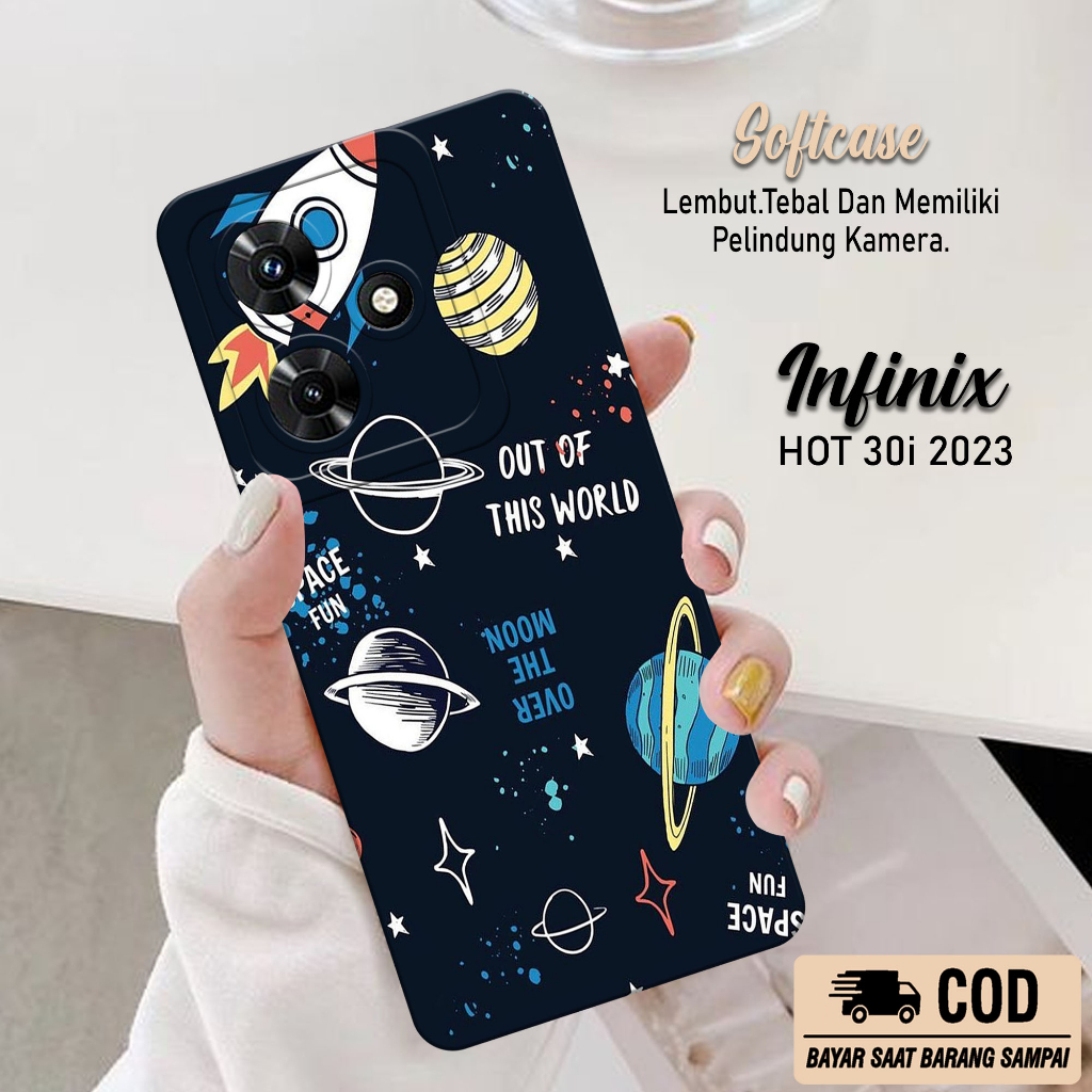 Case Hp Infinix Hot 30i 2023 - Softcase Infinix Hot 30i Terbaru - Casing Infinix Hot 30i - Kesing In