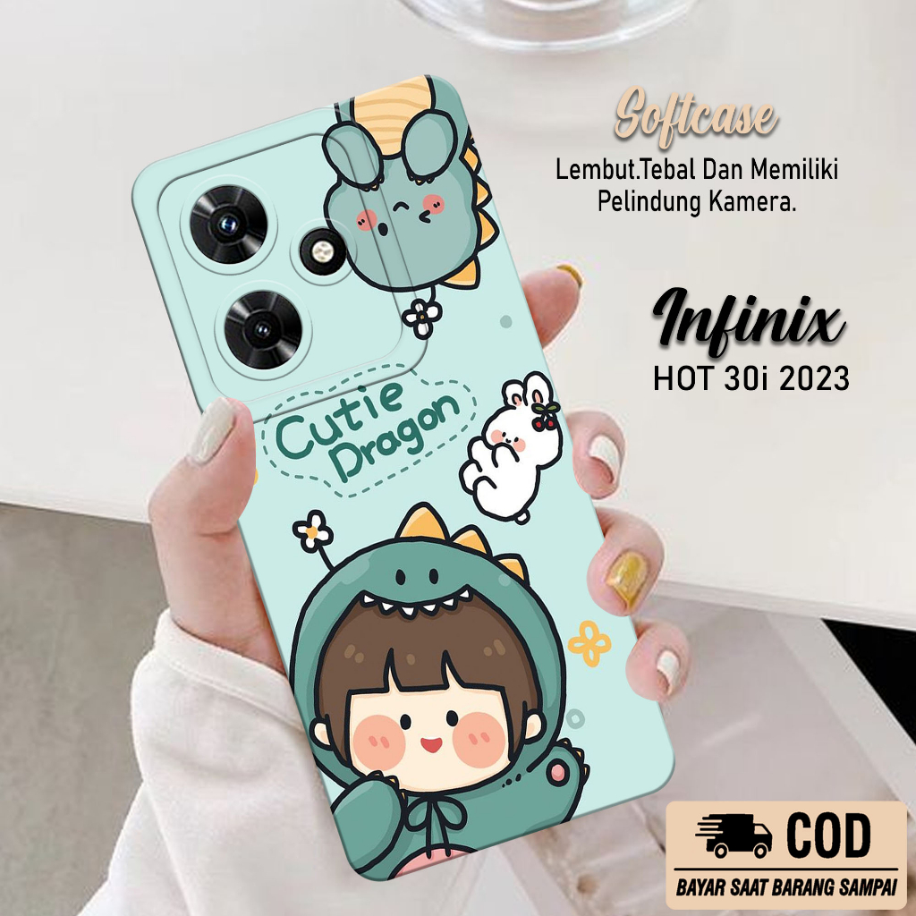Case Hp Infinix Hot 30i 2023 - Softcase Infinix Hot 30i Terbaru - Casing Infinix Hot 30i - Kesing In