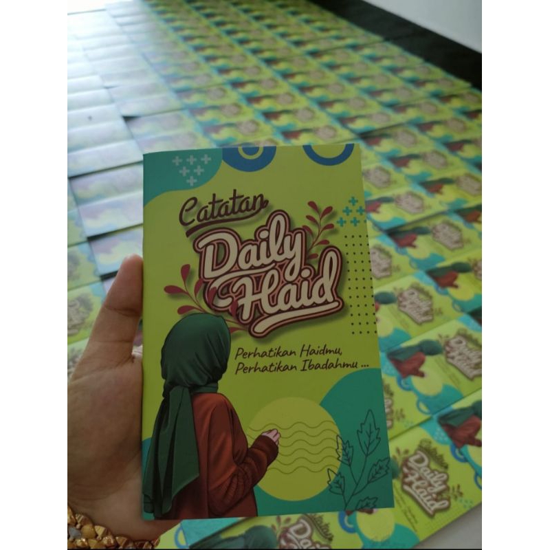 

BUKU CATATAN DAILY HAID / CATATAN BULANAN DAILY HAID