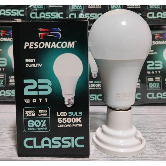 Barangunik2021 -Bohlam Lampu LED Bulb Rumah Kantor SNI Classic Termurah Pesonacom  18w 23w