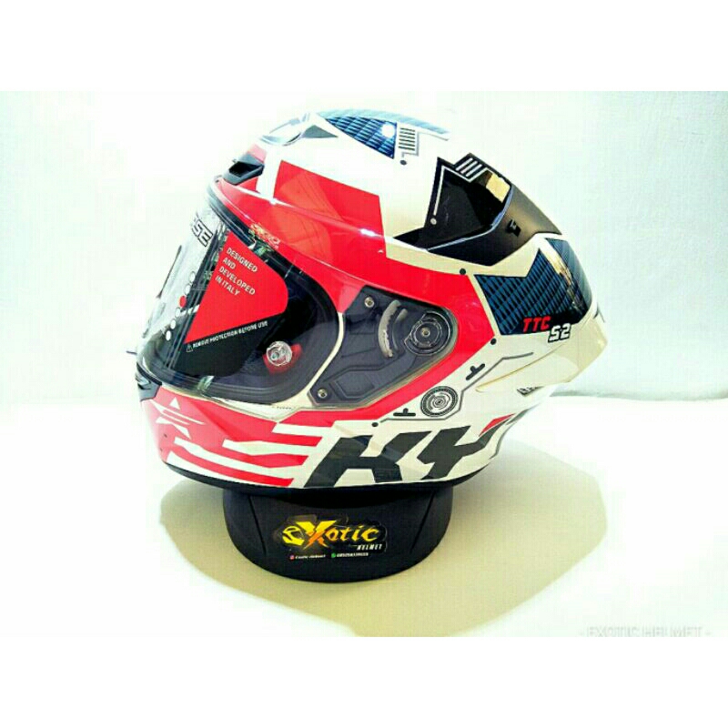 KYT TT COURSE FUSELAGE RED