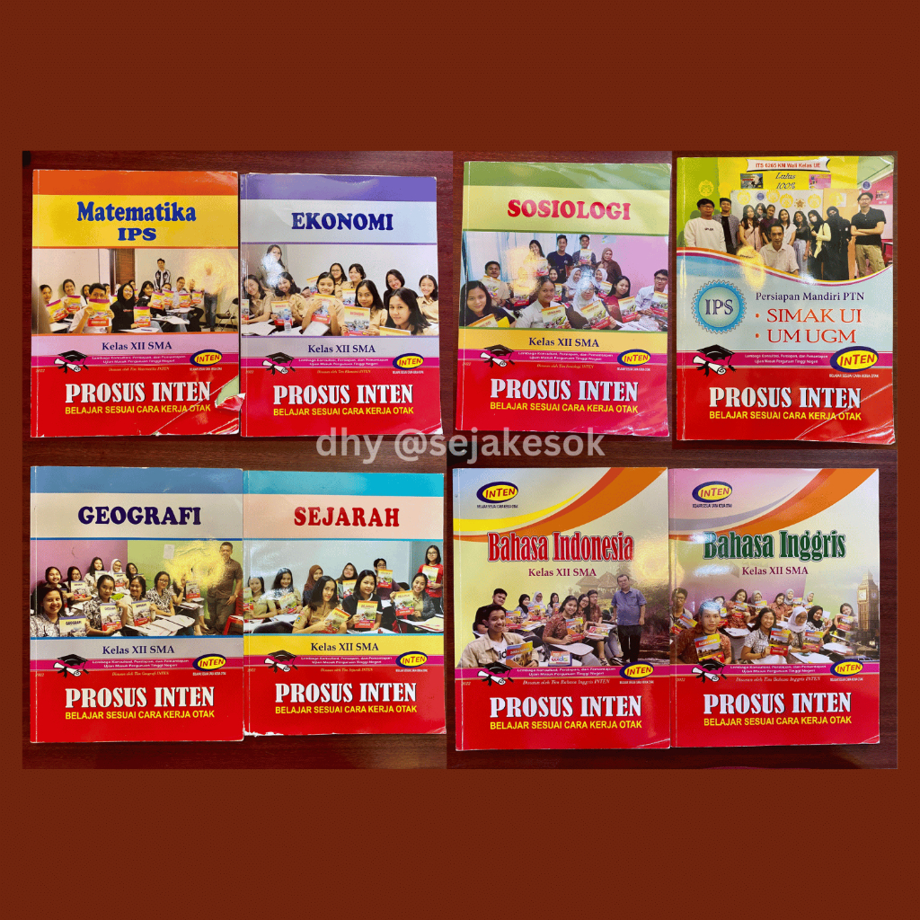 PRELOVED Modul Inten Soshum & Intensif SNBT - PTN 2023