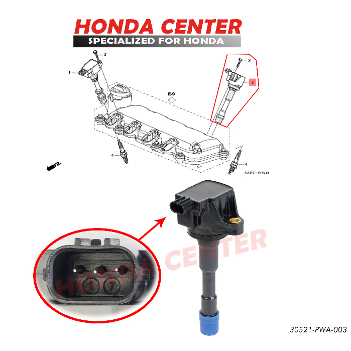 RMX,koil coil jazz gd3 city gd8 2003 2004 2005 2006 2007 2008 idsi