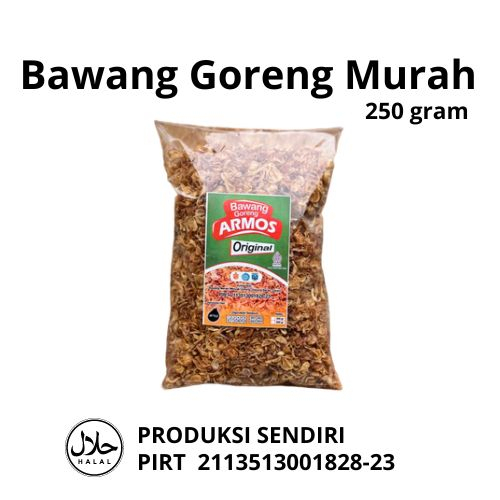 

Bawang Goreng 250 gram (PRODUSEN)