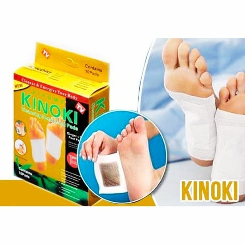 (MLTSTR) Kinoki GOLD Ginger Salt Detox Koyo Kaki Ajaib Kemasan 1 Pack isi 10pcs