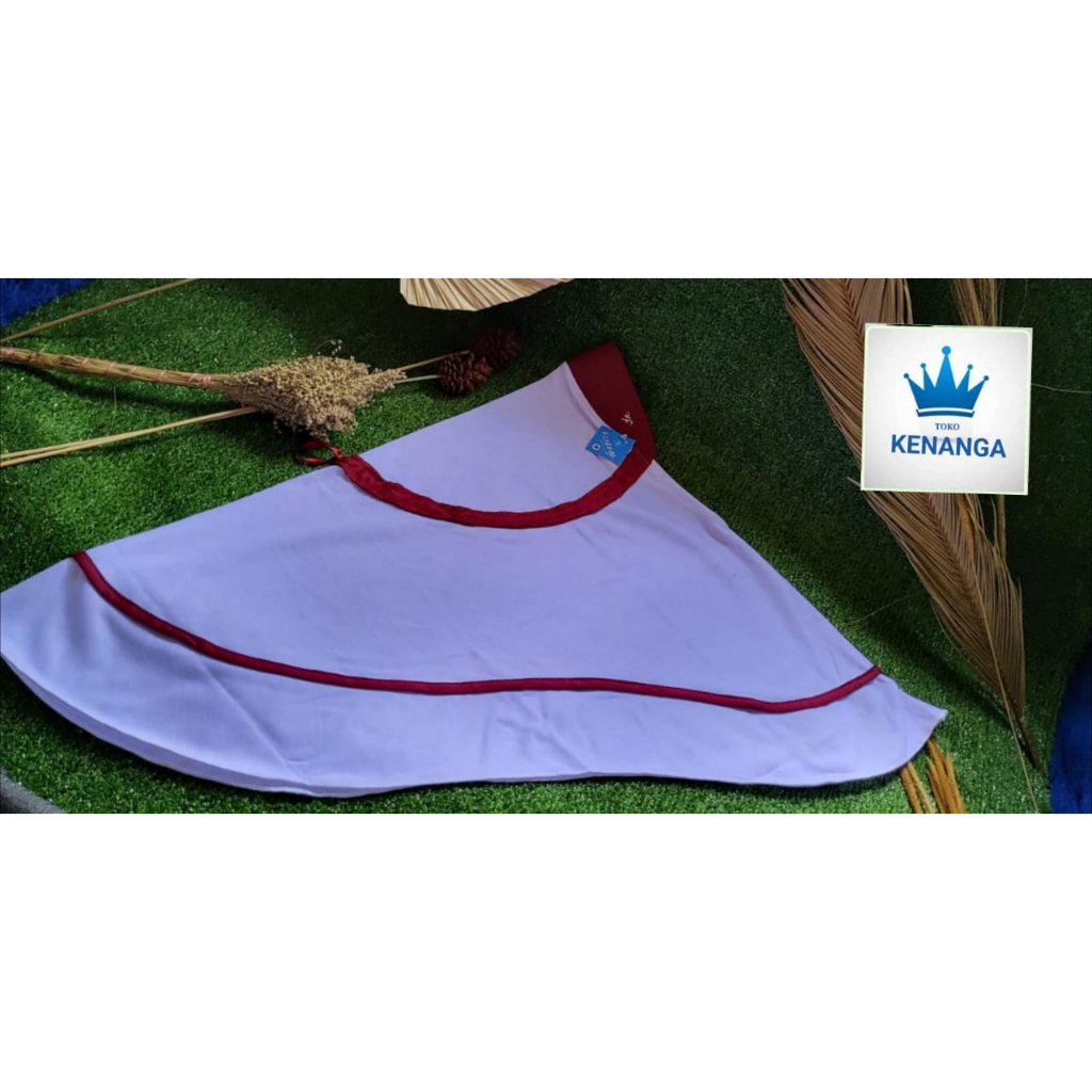 kerudung SD tudung merah hijab instan sekolah anak perempuan jilbab SD kerudung putih anak SD