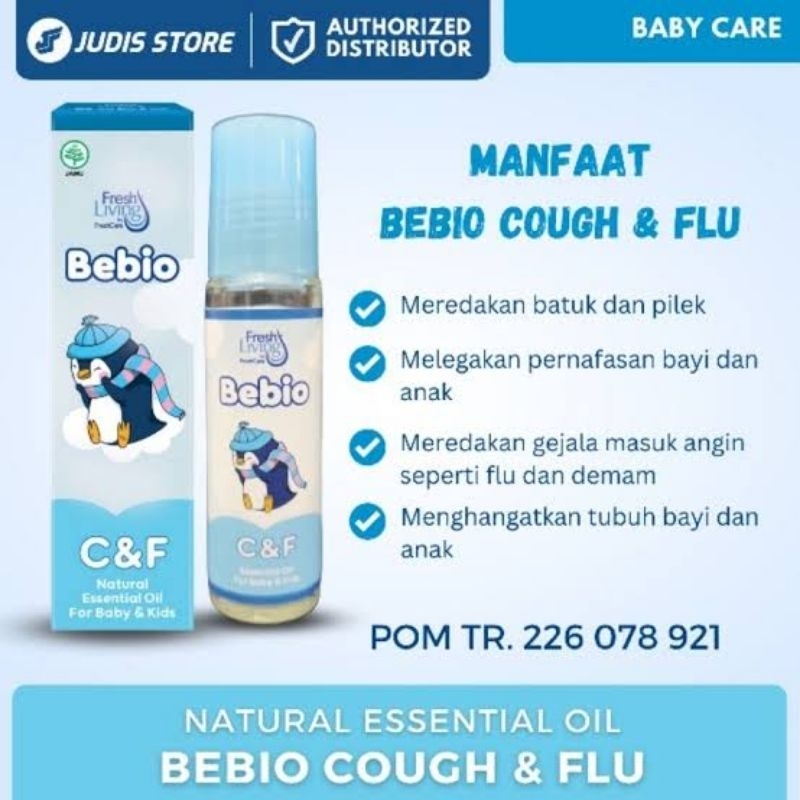 Bebio Baby Freshcare Essential Oil - Bebio By Fresh Care Minyak Gosok Flu Pilek Kolik Anak Bayi - Minyak Aroma Terapi