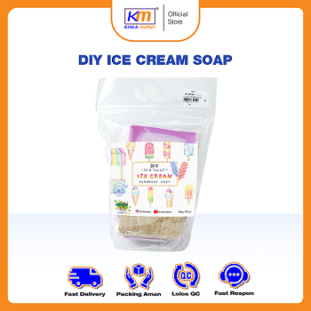 DIY Ice Cream / DIY Sabun bentuk Ice Cream