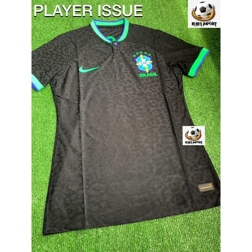 Player Issue | Jersey Baju Bola Brasil 3rd Third World Cup Piala Dunia 2022 Drifit Adv Vaporknit