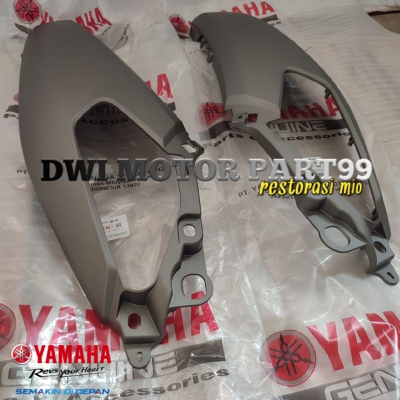 COVER SIDE BODY SET KANAN KIRI ABU GOLD NMAX N MAX N-MAX 2DP-P2 ASLI ORIGINAL