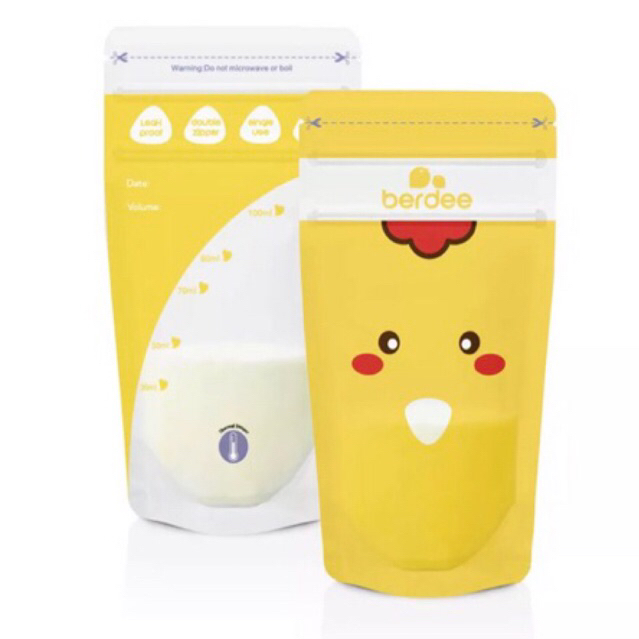 Berdee BreastMilk Bag Kantong Asi - 100ml