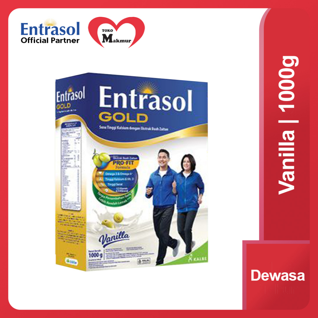 Entrasol Gold Vanila 1000gr / Toko Makmur Online