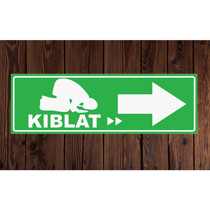 

Stiker kiblat sujud