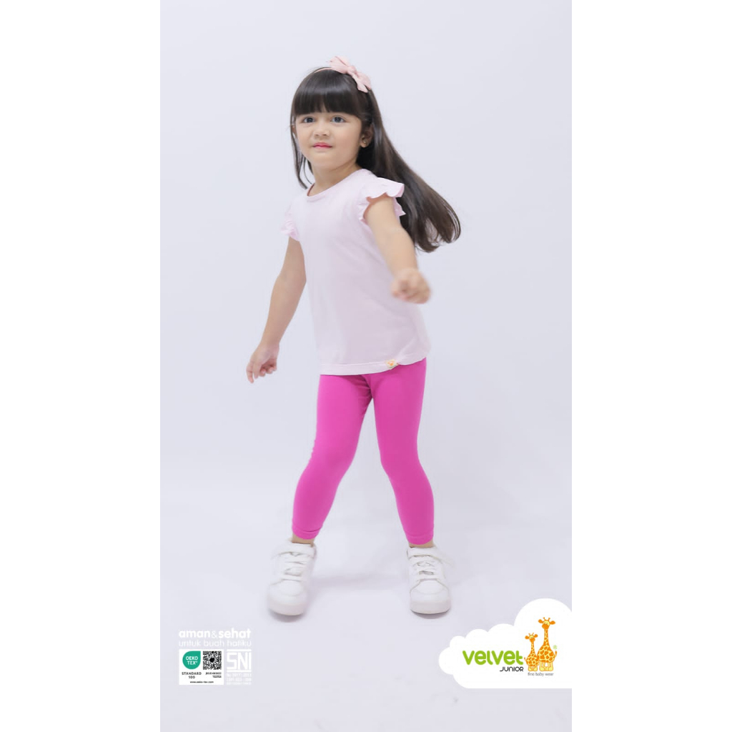 Velvet Junior Legging Anak  Motif Girl 2-5 Tahun / Legging Bayi