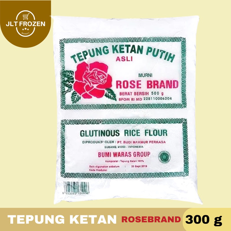 

Rose Brand Tepung Ketan Putih / Glutinous Rice Flour - 500g