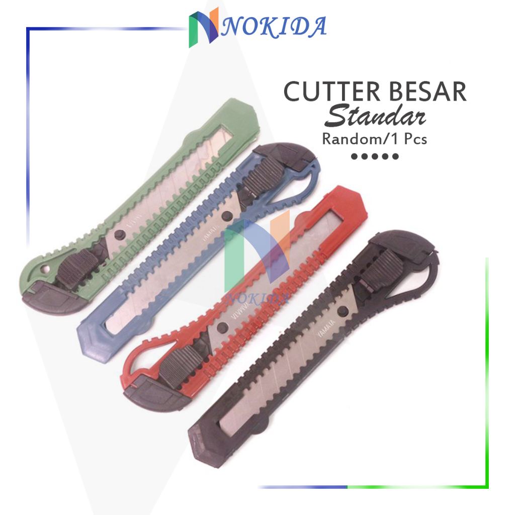 

Nokida Cutter Besar SailorMan / Pisau Cuter Alat Potong Super Tajam Premium