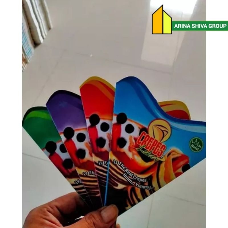 

100 LEMBAR KEMASAN CREPES 3D PAPER CRAFT UKURAN 15 × 17,5 CM | KERTAS LEKER CRISPY HIGH QUALITY | BOX LEKKER WAFFLE CROFFLE PRODUK TERBARU | ARINA SHIVA GROUP 1848