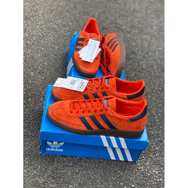 Adidas Handball Spezial Orange Strip Black Original