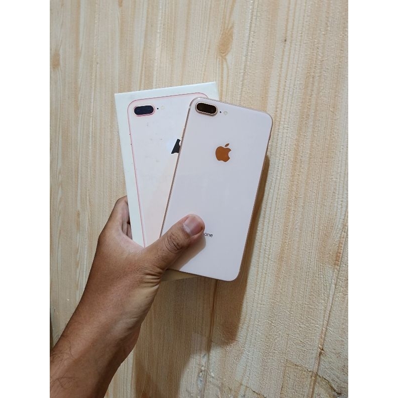 iphone 8 Plus Fulset 64GB normal semua siap pakai